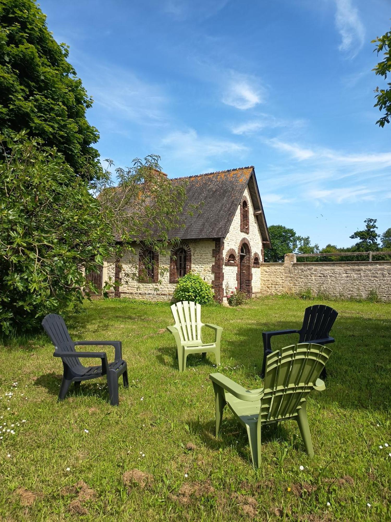 Maison De Charme Tour-en-Bessin Bagian luar foto